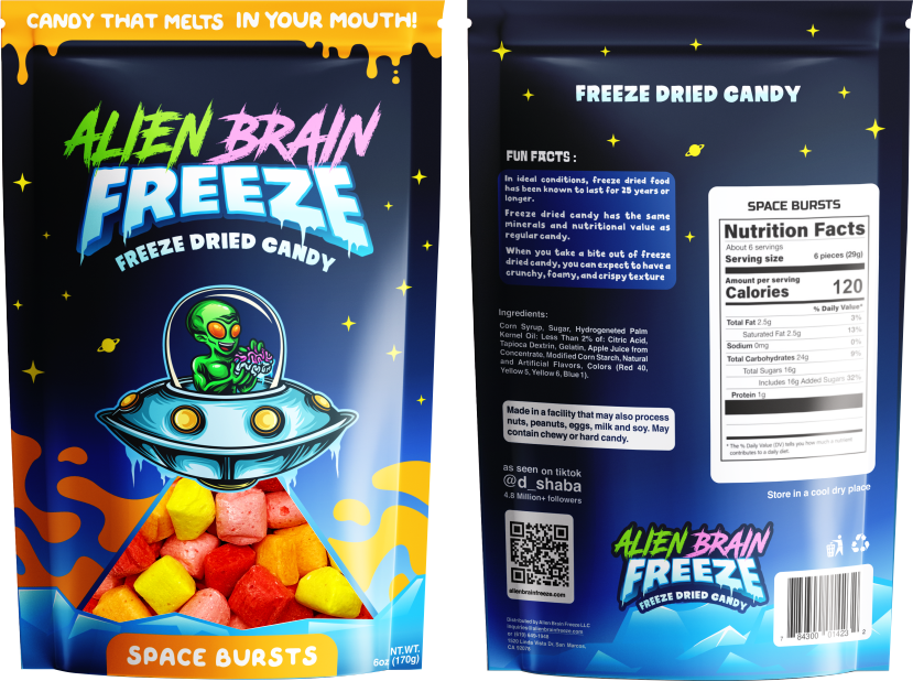 Freeze Dried Space Bursts